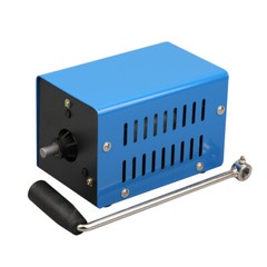 20W Emergency USB Charging Electric Generator Hand Crank Dynamotor for Outdoor