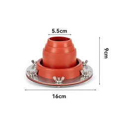 Tent Flue Flashing Kit For Tent Or Yurt For Frontier Outbacker Stove
