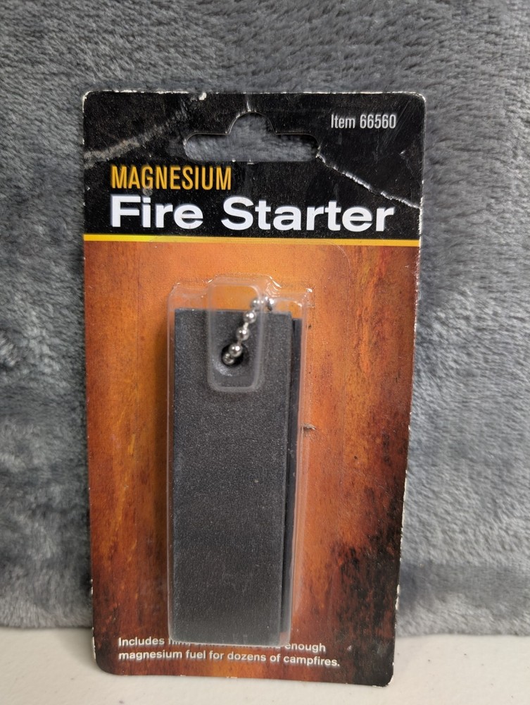 Magnesium Fire Starter Camping Wilderness Survival Flint Steel Bush Craft