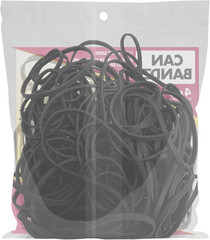 Rubber Company Inc. Can Bands 7-Inchx.12-Inch 50 Bands Black 07810, Black, 50-Co