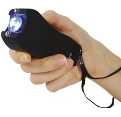 RUNT 80 Million Volt RECHARGEABLE FLASHLIGH Stun Gun Police Women Self Defense