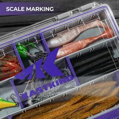 KastKing HyperSeal Waterproof Tackle Box, 3600 and 3700 3600(1 Pack), Purple