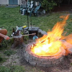 Propane Fire Starter Torch for Firepits, Charcoal Grills, Wood Oven NEW