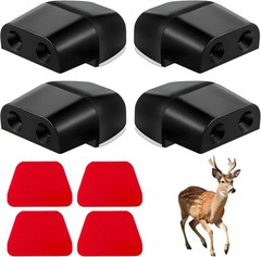 4PCS Deer Whistles for Car, Dual Construction Deer Warning Whistle Devices wi…