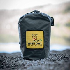 Wise Owl Outfitters Hammock Rain Fly – Waterproof Standard (26 oz), Gray