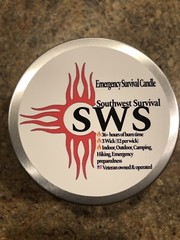 Emergency Candle – 3 Wick 100% Soy Wax Extra Bright For Blackouts Long Burn