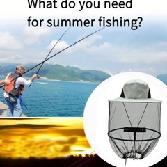 Mosquito Bug Fly Bee Insect Head Face Net Hat Sun Protection Fishing Hiking Caps