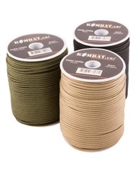 Kombat Para Cord 100m Black – Olive Green