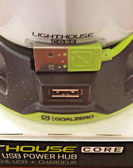 Goal Zero RECHARGEABLE Lighthouse Core Lantern with USB Power Hub # 32009