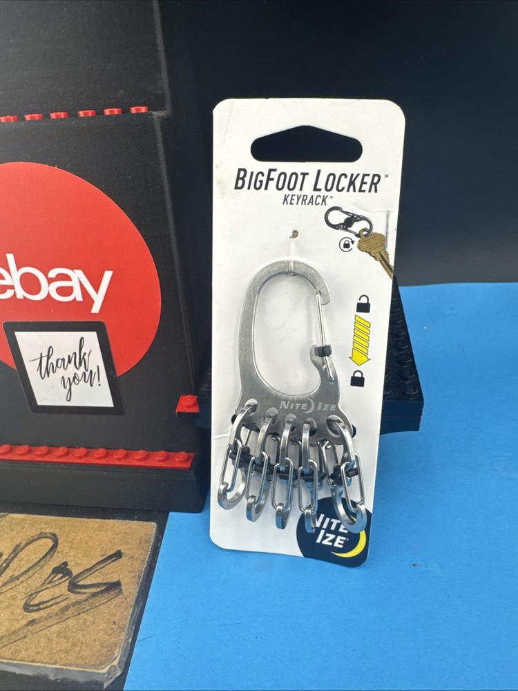Nite Ize BigFoot Locker Stainless Steel KeyRack – Stainless