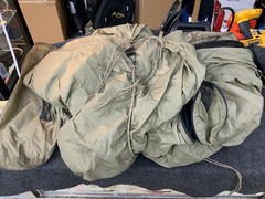 LITEFIGHTER 1 man Tent coyote tan 499 combat shelter system USGI PARTS ONLY