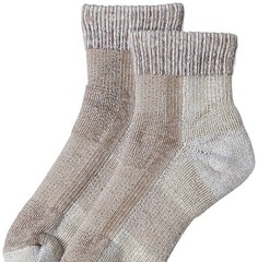 thorlos womens Lthmx Max Cushion Ankle Hiking Socks, Khaki, Small, Khaki