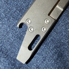 Rexford RUT One Of The First Generation Pieces. Titanium With KYDEX Neck Lanyard