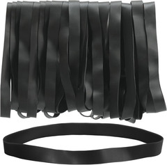 Large Rubber Bands, 30Pcs Size #107 Big Wide Elastic Bands, Heavy Duty Black …