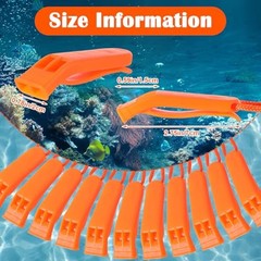 100 Pack Emergency Whistles with Lanyard Safety Whistles Loud Blast Emergency