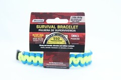 (12) SecureLine Small Braided Paracord Survival Bracelet Asst. Colors