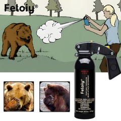 Feloiy 16 oz Bear Repellent Spray 35ft Range With 1 Pack Free Peper Spray 1/2oz