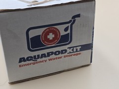AquaPodKit Made in USA – Emergency Bathtub Water Storage Bladder 65-100 New!