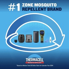 🔥NEW🔥 Thermacell Rechargeable Mosquito Repeller and Lantern with 12 Hr Refill