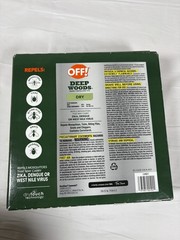 OFF! Deep Woods Insect Mosquito Repellent Dry Touch VIII-3 Pack (6 OZ x2 + 4 OZ)