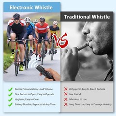 Electric Whistles 4 Pack – Loud, Durable, and Perfect for All Sporting Events