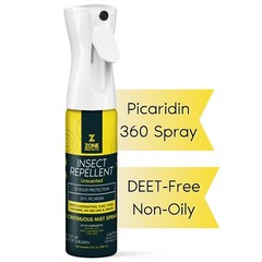 Picaridin Unscented Insect Repellent Continuous Spray 10oz; 12-hr Protection
