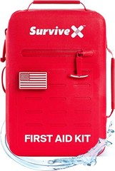 Large Waterproof First Aid Kit for Car, Travel & Home – Emergency Kit for