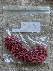 LOT OF 6 PINK 550 7 Strand Paracord BLACK GRAY WHITE PURPLE GREEN MADE IN USA