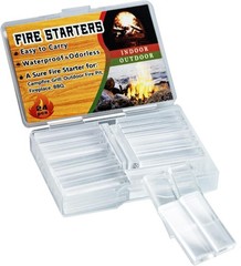 Waterproof & Odorless Fire Starters – 24 Pack for Effortless Indoor/Outdoor Use