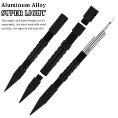 14Pcs Paracord Stitching Set Stainless Steel Lacing Needles FID Knotter Tools