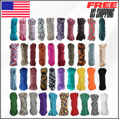 Paracord Craft Kit 40 Colors 10′ each 550lb Survival Rope Random Combo Crafting