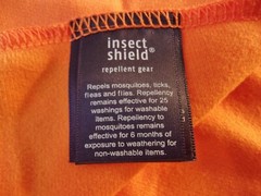 Insect Shield Eco Protection Built-in Permethrin Bug Repellent Blanket 68×56 NEW