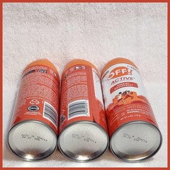 Lot of 3 OFF! Active Mosquito Insect Repellent Aerosol Sweat Resistant 6 oz each