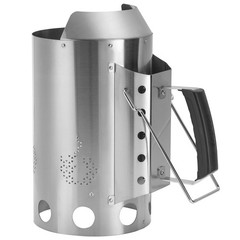 Heavy Duty Deluxe Stainless Steel Charcoal Chimney Starter