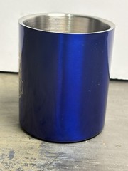Brushy Mountain State Pen Mug Blue Camp Cup Carabiner Handle TN