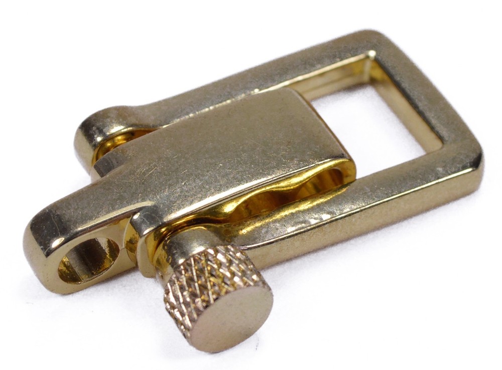 Gold Mini Shackles – Adjustable Metal Closure for Paracord Bracelets DIY Project