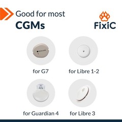 Waterproof Adhesive Patches 25 Pack for Libre 1, 2, 3 & Plus | Pre-Cut Covers