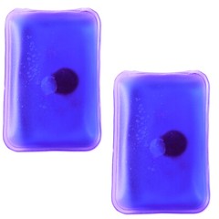 2 Reusable Heat Pads/Hand Warmers. Skiing/Cold Weather Emergency assorted shapes