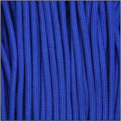 Royal Blue Cobra Paracord Bracelet with Metal Buckle