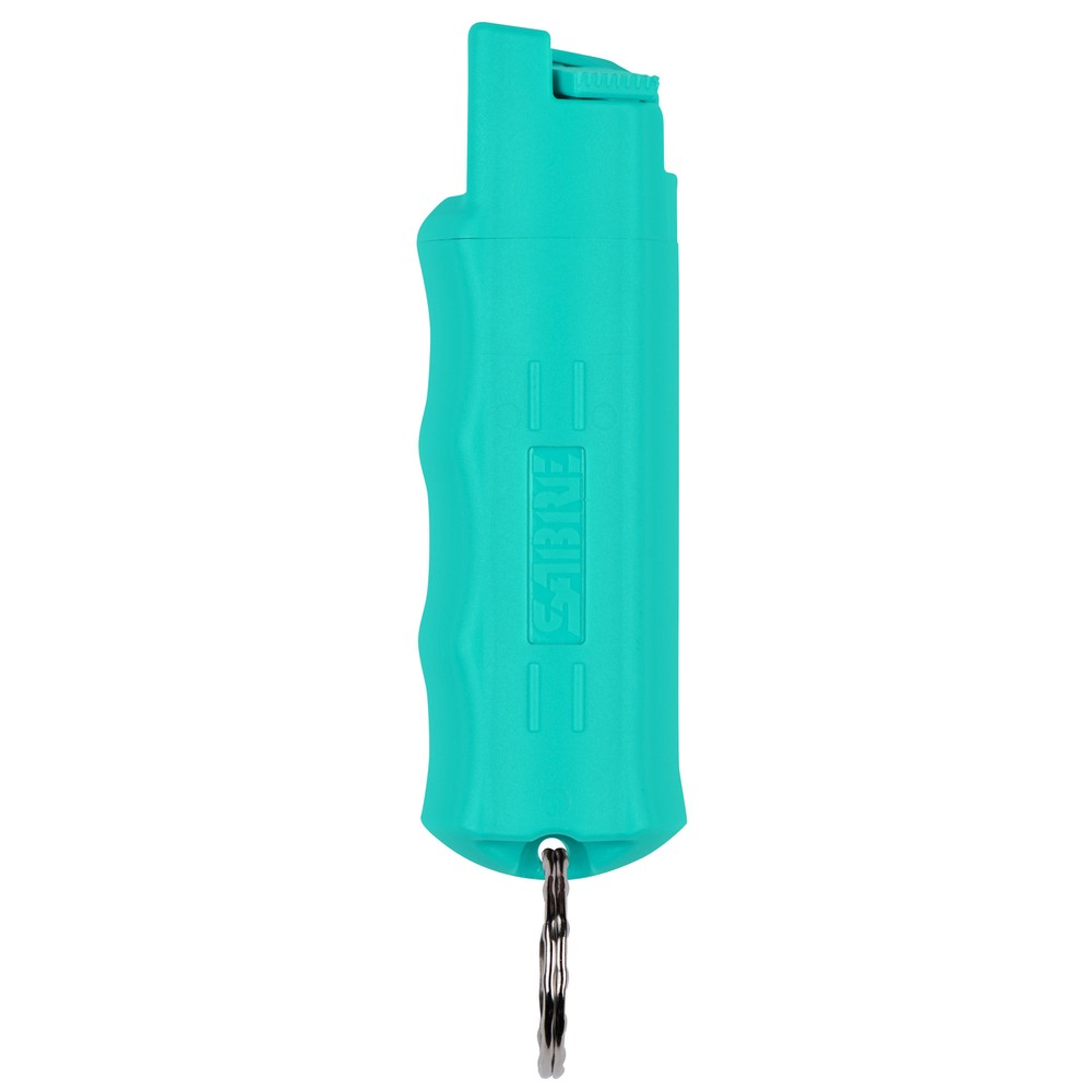 Sabre HC-MT-23OC Pepper Spray 0.54oz Mint Green Hardcase Quick-Release Keychain