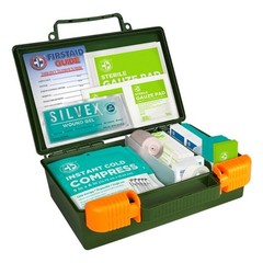 265 Piece Outdoor First Aid Kit Camping Hiking Travel Silvex Wound Gel New