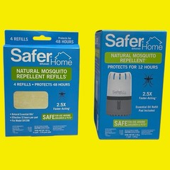 Safer Home Natural Outdoor Mosquito Repellent & 4 refills (UZ)