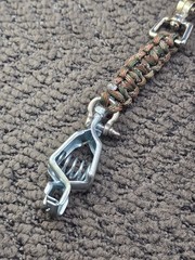 (QTY 16) Paracord Glove Clip, Multicolored, Industrial, 6-3/4″ Length Heavy Duty