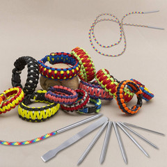 7 Pack Stainless Steel Paracord FID Set Paracord Lacing Stitching Needles and Sm