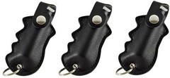 Pepper Defense 3-PACK Pepper Spray Self Defense 10% OC Maximum Strength UV Dye