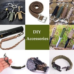 Paracord Parachute Cord Lanyard 7 Strand Core Outdoor Cord Multicolour Available