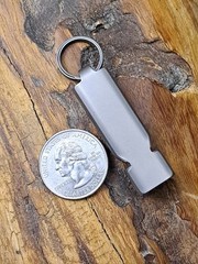 Minimalist Series Titanium Dual Port Whistle