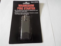 Magnesium Block Flint Fire Starter Emergency Survival Camping