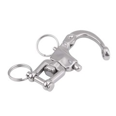 316 Stainless Steel Jaw Swivel Snap Shackle Sailboat Spinnaker Clasps 70mm