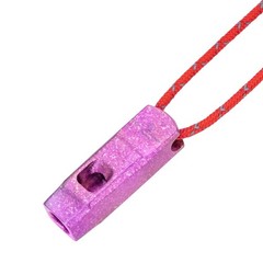 120dB Titanium Whistle for Emergency, Survival, Camping & Sports Loudest Safe…